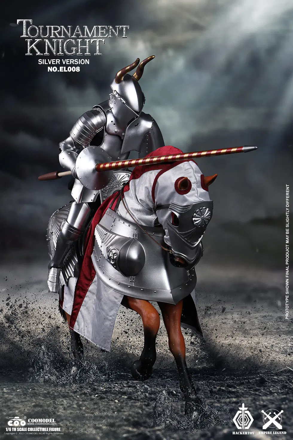 IN-Stock Coomodel Superalloy Empire Legend Tournament Knight 1/6 Scale ...