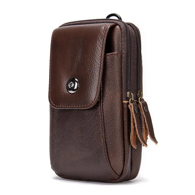 Mens Outdoor Vintage Durable Casual Belt Bags