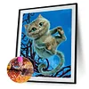Diamond Painting -DIY Round Drill Cat