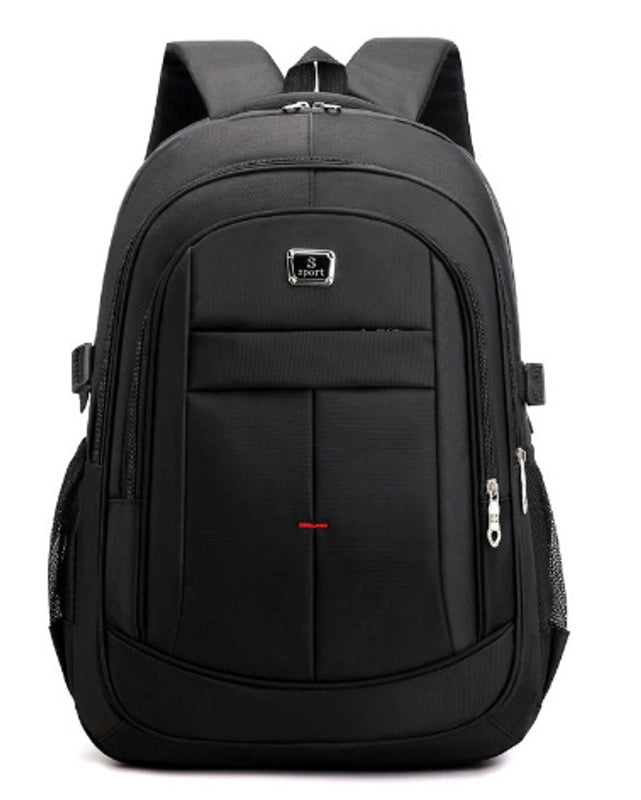 Waterproof Solid Color School Daily School Backpack