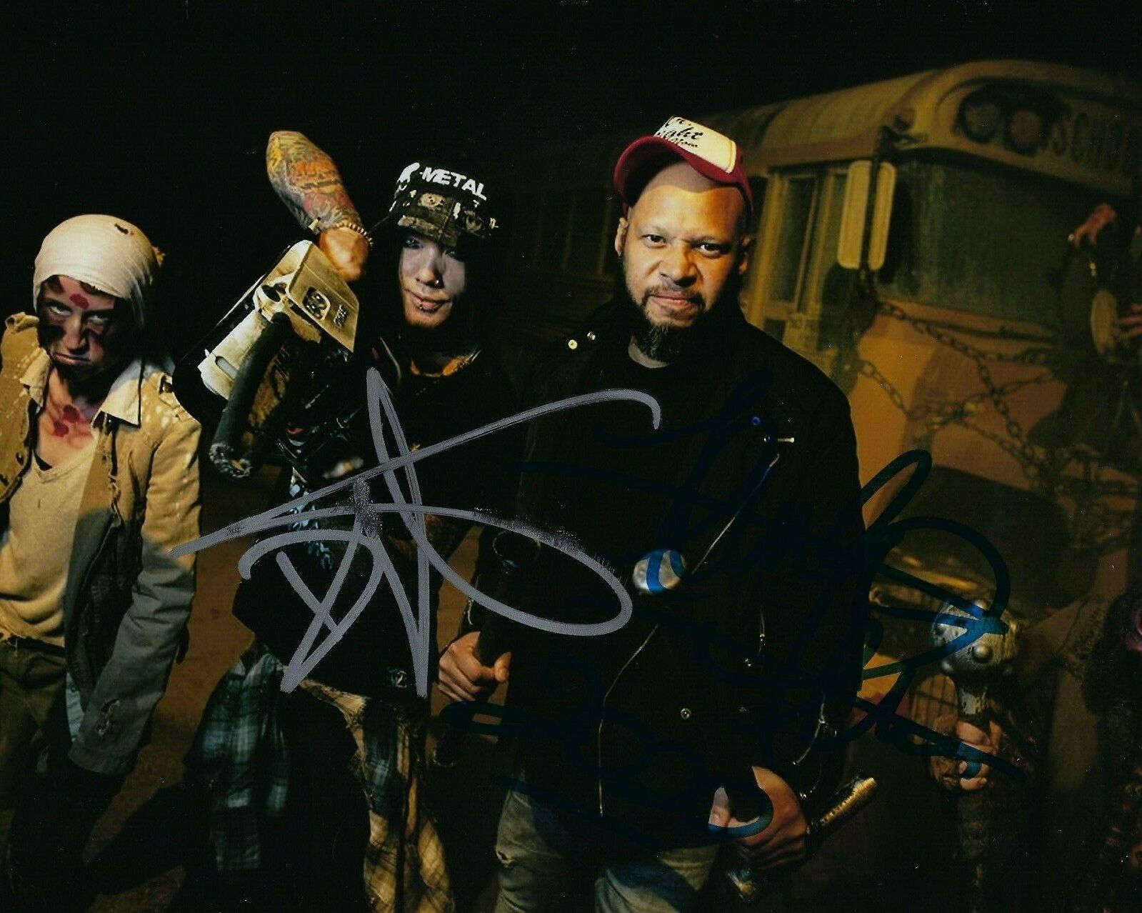 GFA Guns N' Roses * DJ ASHBA & FRANK FERRER * Signed Autographed 8x10 Photo Poster painting COA