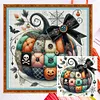 Stitching Pumpkin-14CT Counted Cross Stitch 40*40cm/15.75*15.75in tapestrymarket