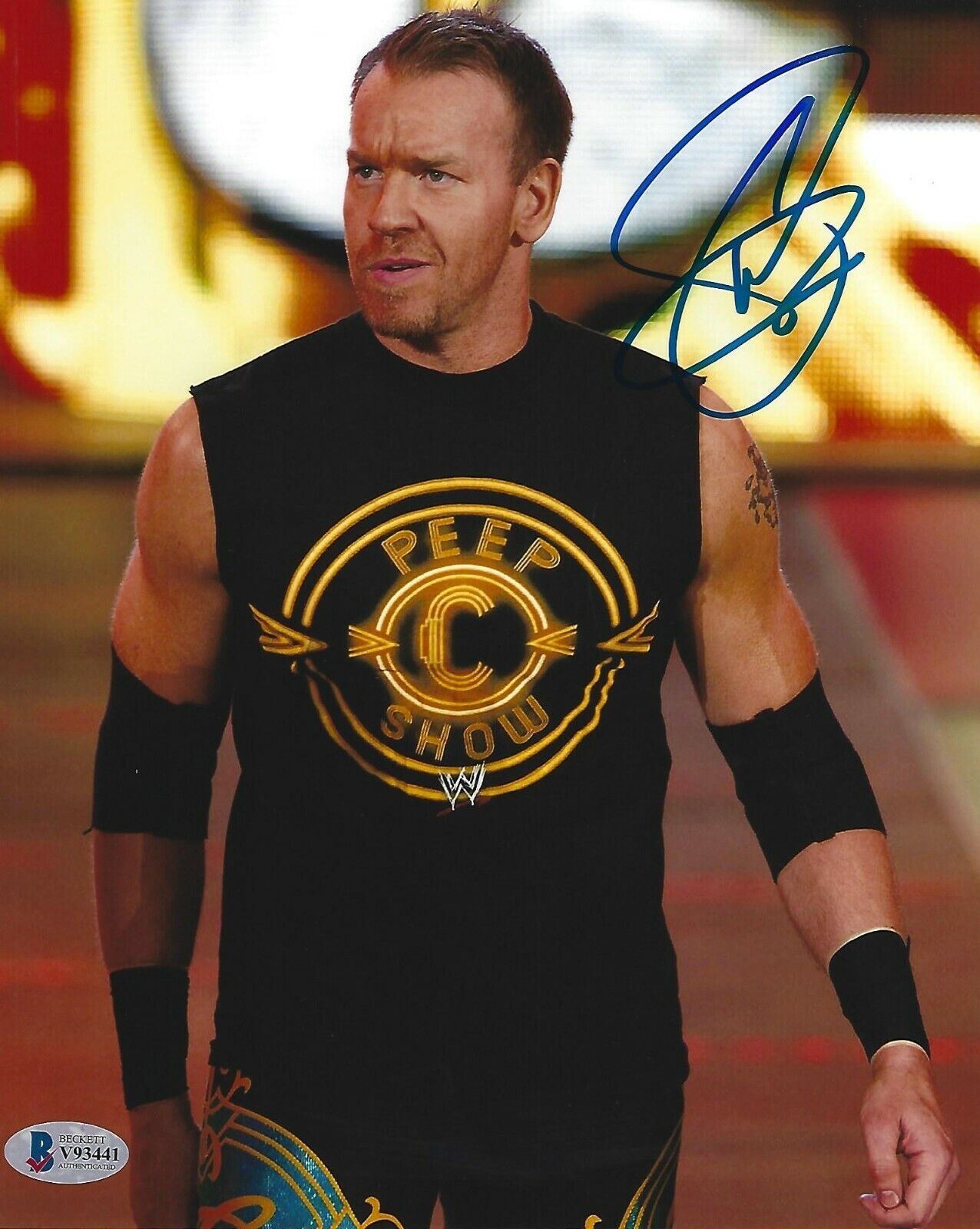 Christian Signed 8x10 Photo Poster painting BAS Beckett COA WWE AEW TNA Impact Picture Autograph