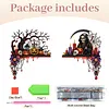 2pcs DIY Diamond Painting Halloween Door Corner Frame Wood(Terrifying Halloween)
