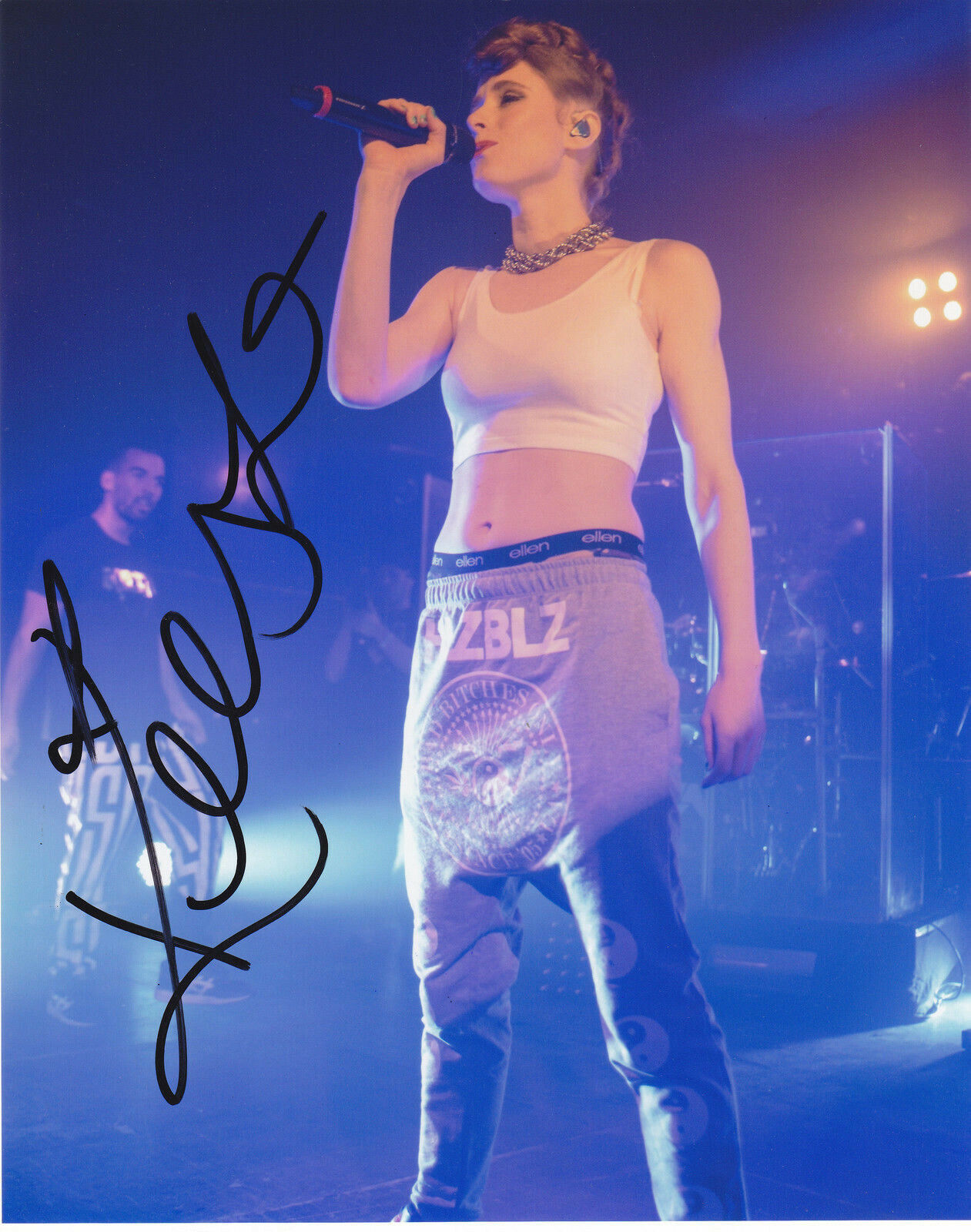 KIESZA SIGNED AUTOGRAPH HOT SEXY 8X10 Photo Poster painting HIDEAWAY PROOF