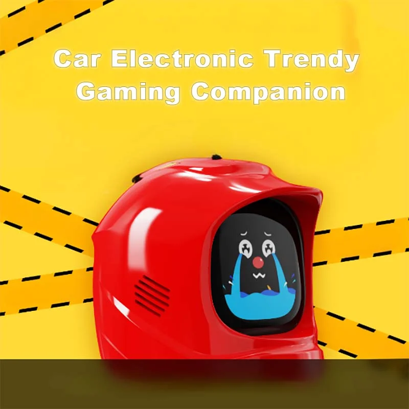 Car Toys Ornaments Electronic Pets Trendy Toys Companions Intelligent Robots Facial Expressions Car Decorations