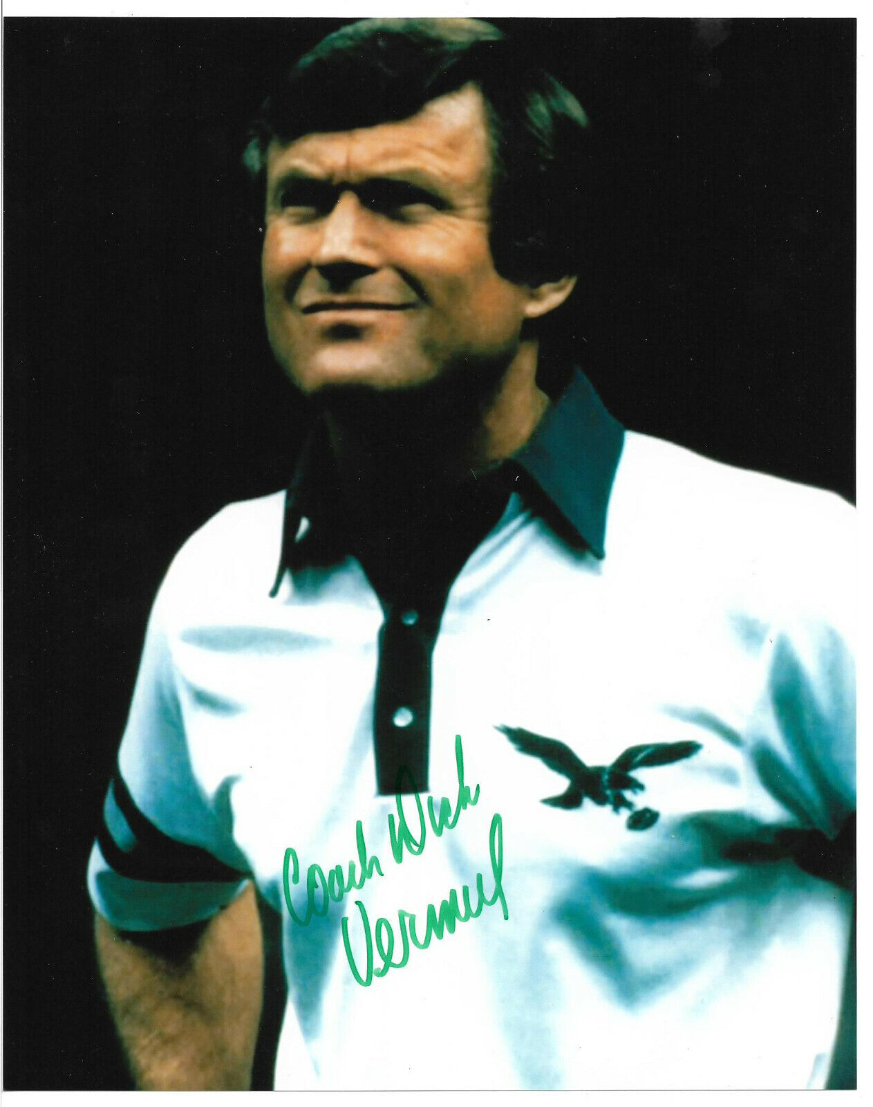 Dick Vermeil Authentic Signed 8x10 Photo Poster painting Autographed, NFL, Philadelphia Eagles