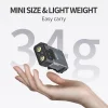 Hat clip headlight 2025 new style strong light super bright charging head mounted small induction light for fishing special long battery life