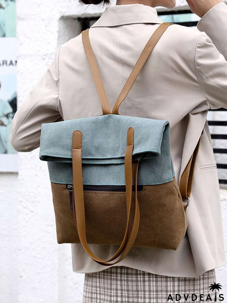 Color Block Backpack