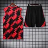 2025/2026 Manchester United Pre-Match Training Red Devils Vest+Shorts Football1:1 Thai Quality