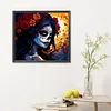 >SALE<5D DIY Full Round Drill Diamond Painting Day of the Dead Girls Kit Decor 35x30cm