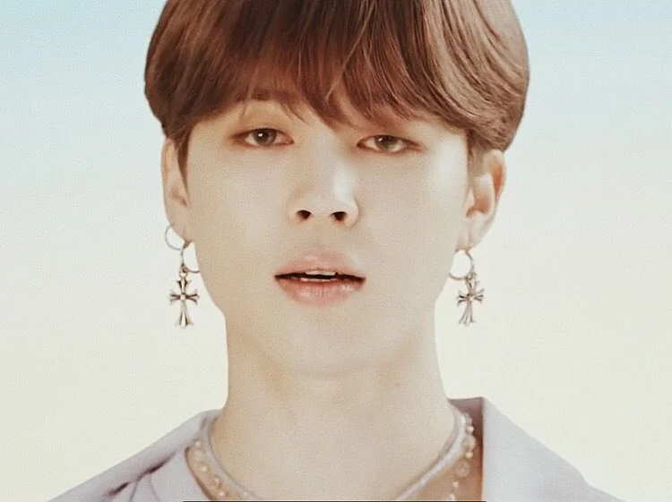 Jimin cross on sale earrings dynamite