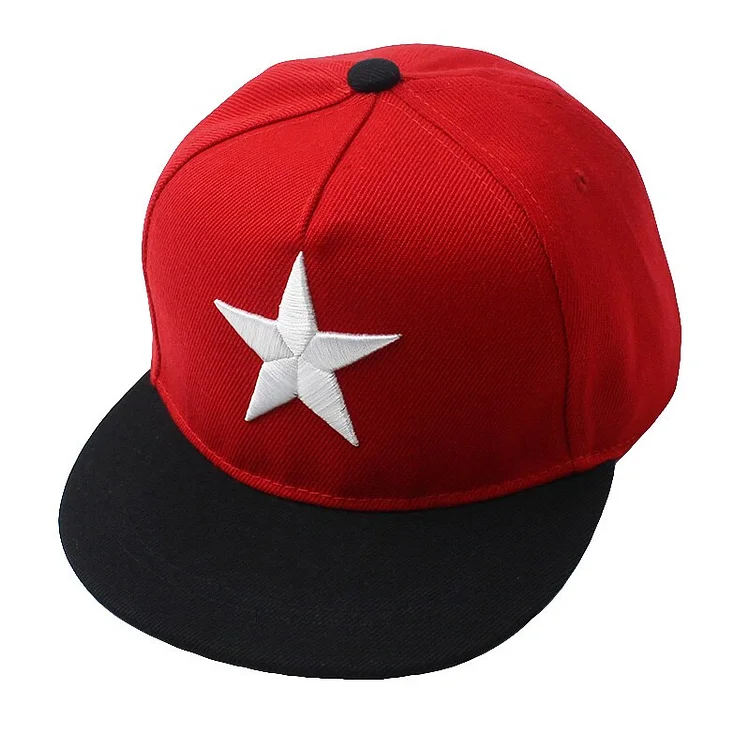 LOVINGSHABoy Baseball Caps Big Star Design 3-8 Years Old Kid Snapback Caps High Qaulity Adjustable Cap For Girl CC087