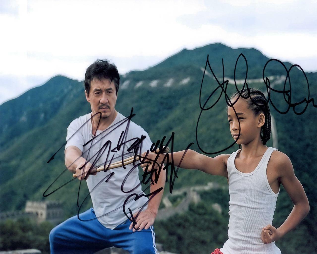 The Karate Kid Chan & Smith SIGNED AUTOGRAPHED 10 X 8