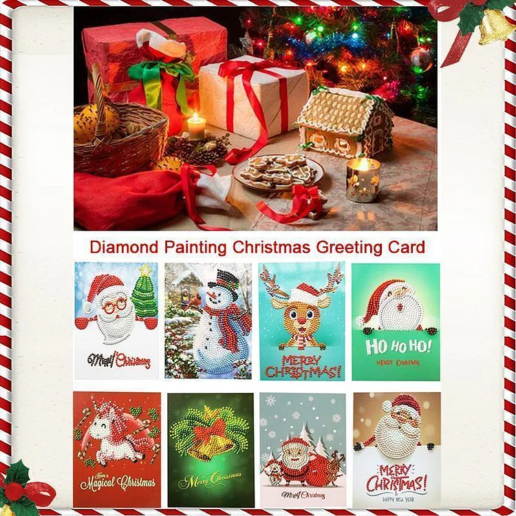 Christmas Card Diamond Picture | 168DEAL