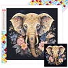 Diamond Painting -DIY Full Square Drill Elephant(45*45CM)