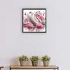 Swan-Full Round Diamond Painting 30*30CM