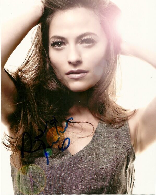 Sexy Lara Pulver Autographed Signed 8x10 Photo Poster painting COA