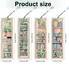 4pcs DIY Plant Diamond Painting Bookmark