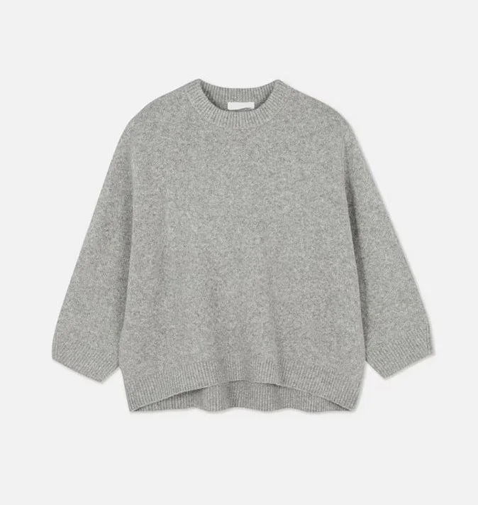 Churchf Churchf Shot-Hot Winter 2023 New Pink Sweet Round Collar Set Sweater