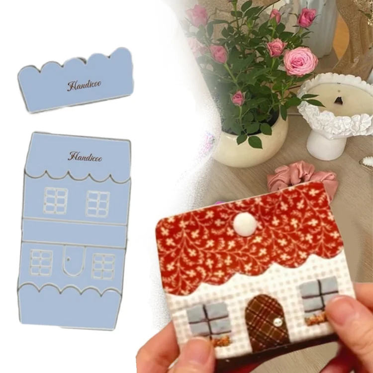 Little House Needle Book Template Set - With Tutorial