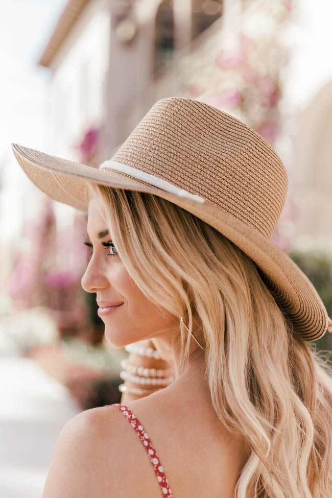 Lift Your Spirits Brown Straw Hat shopify LILYELF