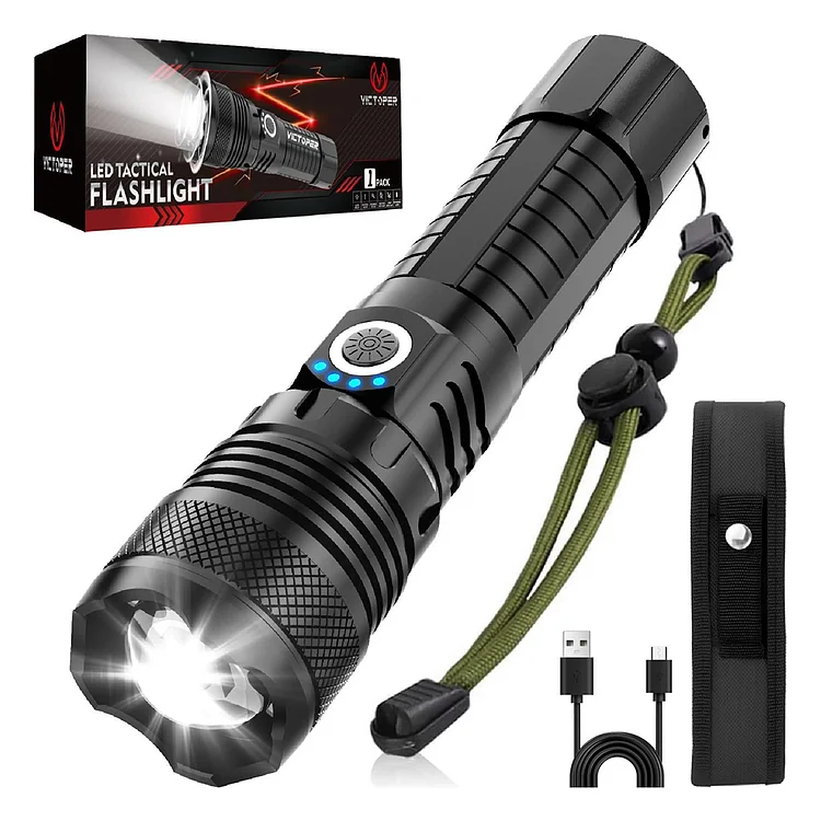 P50 Tactical Flashlight 350 Lumens-Victoper