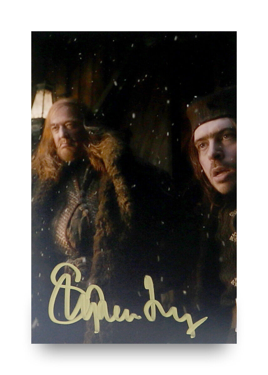 Stephen Fry Signed 6x4 Photo Poster painting Blackadder The Hobbit Autograph Memorabilia + COA