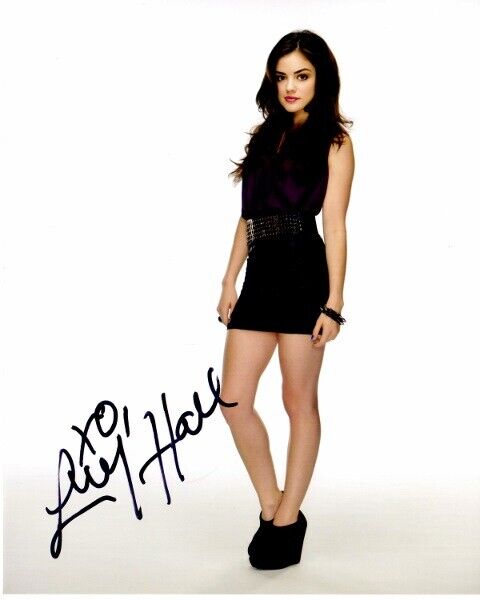 Lucy Hale Signed - Autographed PRETTY LITTLE LIARS 8x10 inch Photo Poster painting