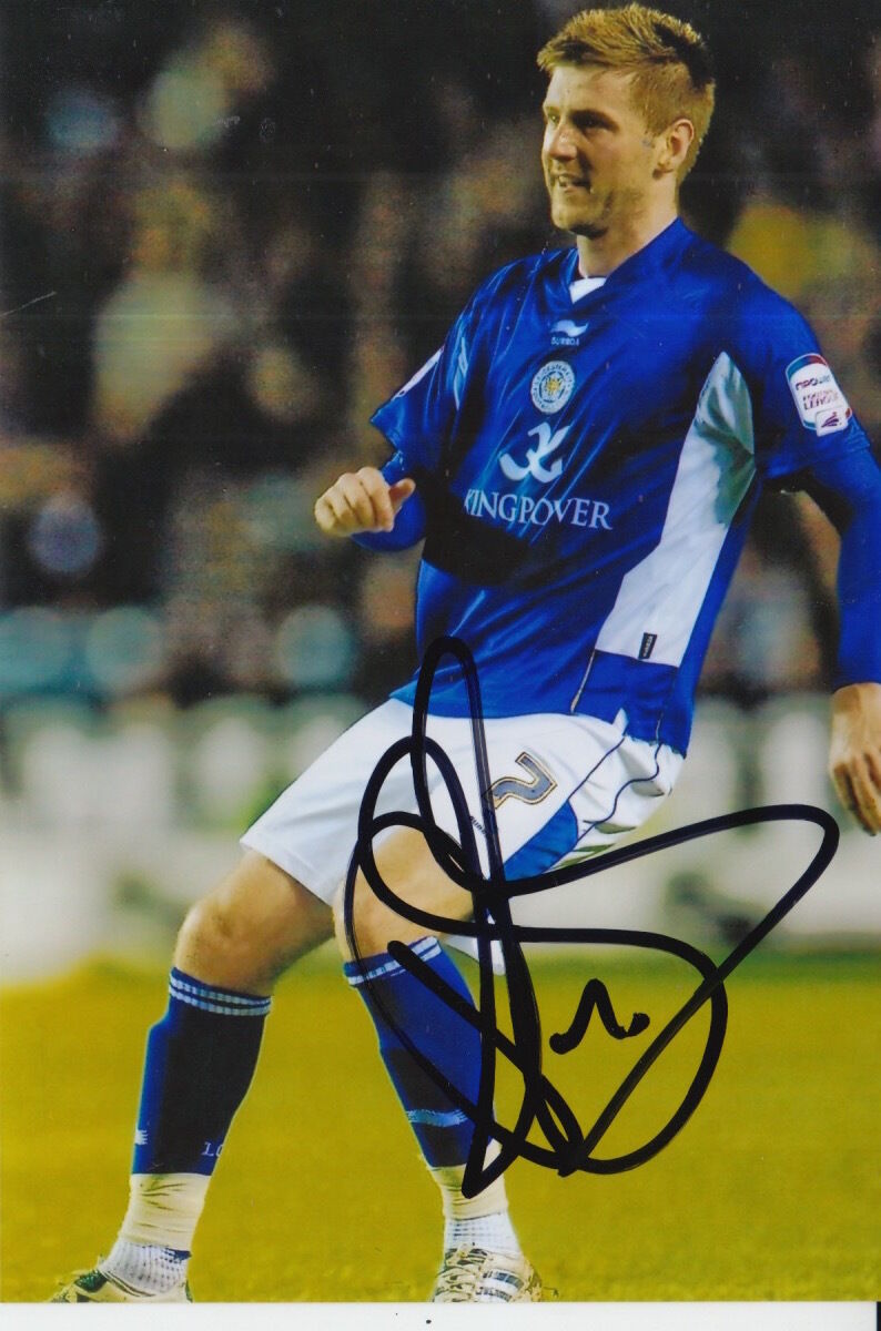 LEICESTER CITY HAND SIGNED PAUL GALLAGHER 6X4 Photo Poster painting 1.