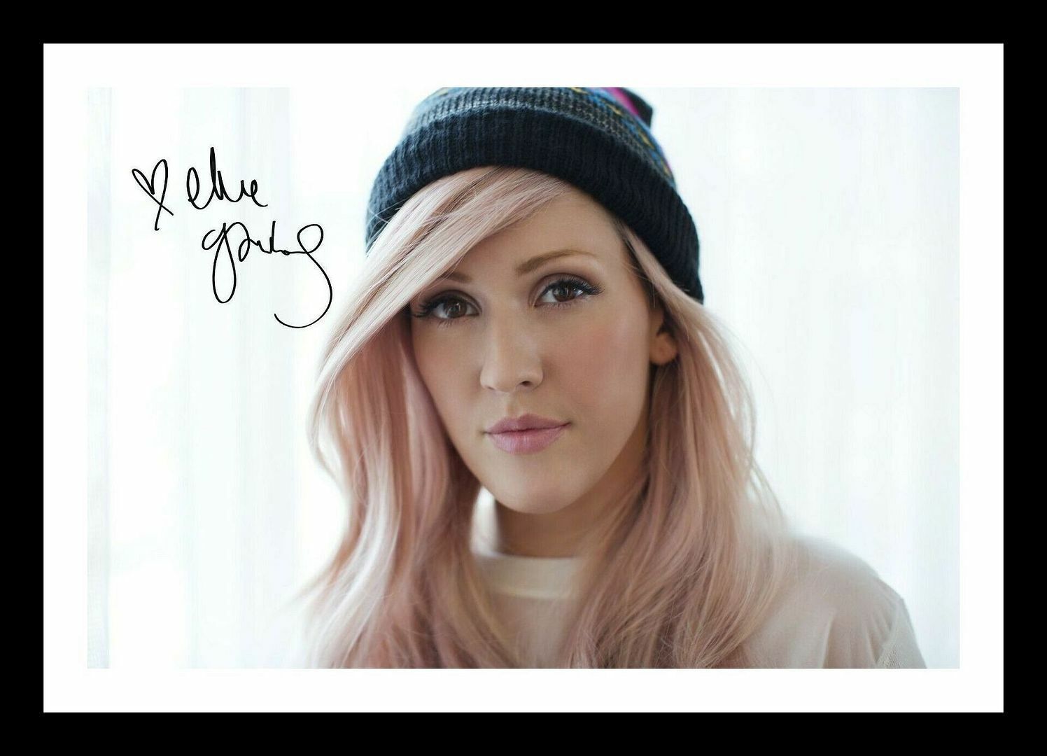 Ellie Goulding Autograph Signed & Framed Photo Poster painting 6