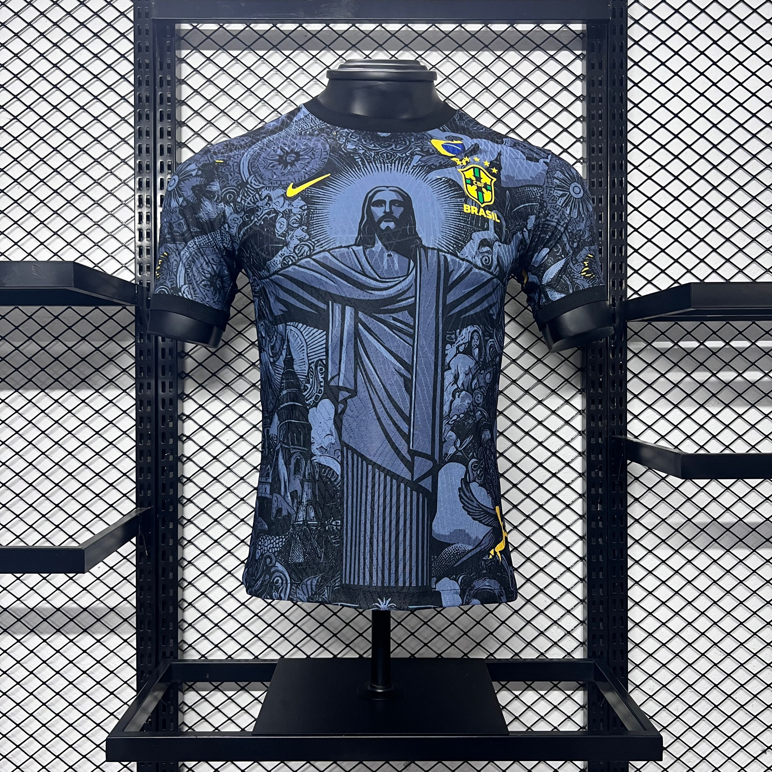 Brazil 2024 Christ the Redeemer Statue Special Edition Jersey - Player Version