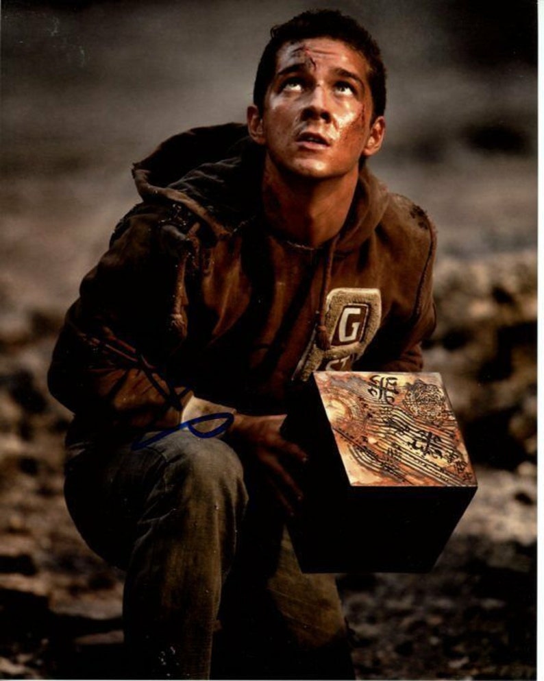 Shia lebeouf signed autographed transformers sam witwicky Photo Poster painting