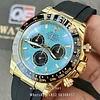 Rolex Cosmograph New Daytona m126518ln-0014 with Turquoise Blue Dial 4131 movement Super clone (Gain weight)