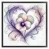 Love Pansy-11CT Stamped/Counted Cross Stitch 40*40cm/15.75*15.75in tapestrymarket