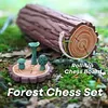 Magnetic Forest Mushroom Chess Set