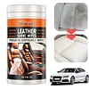 40Pcs Car Interior Cleaner Wipes Disposable Car Leather Wipes Conditioning Wipes