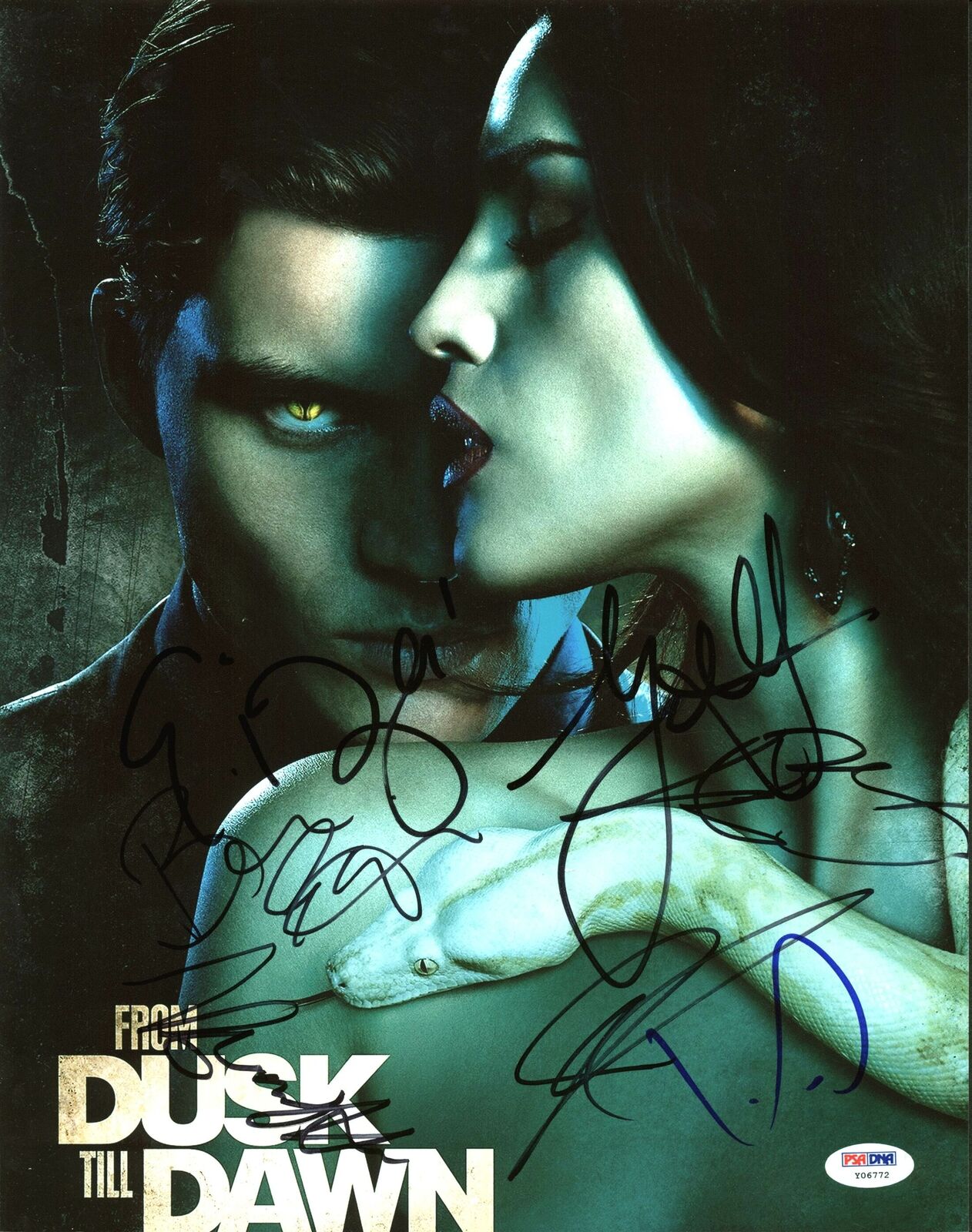 From Dusk Till Dawn Cast (7) Authentic Signed 11X14 Photo Poster painting PSA/DNA #Y06772