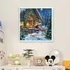 Christmas Eve-11CT Stamped Cross Stitch 50*50cm/19.69*19.69in