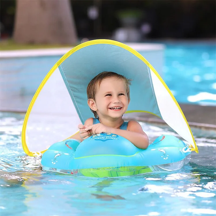 Baby Swimming Float with Canopy 