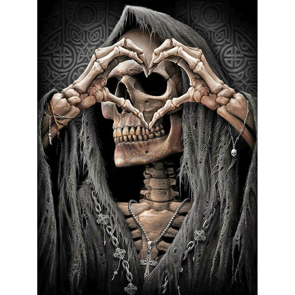 Diamond Painting - Full Round/Square Drill - Skeleton(30*40 - 50*60cm)
