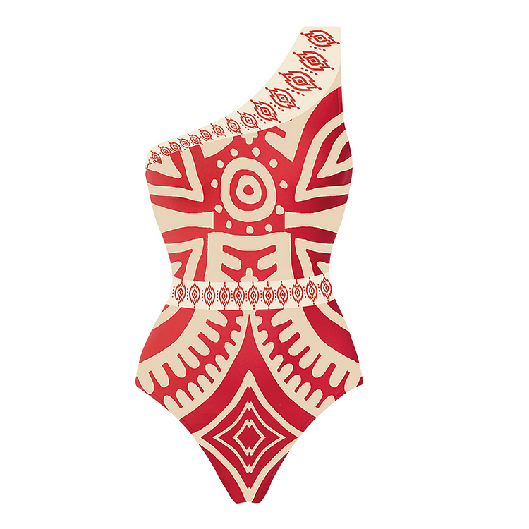 Rotimia Chic Abstract Totem Swimsuit