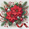 (Multi-Style) Christmas-11CT Stamped Cross Stitch 40*40cm/15.75*15.75in tapestrymarket