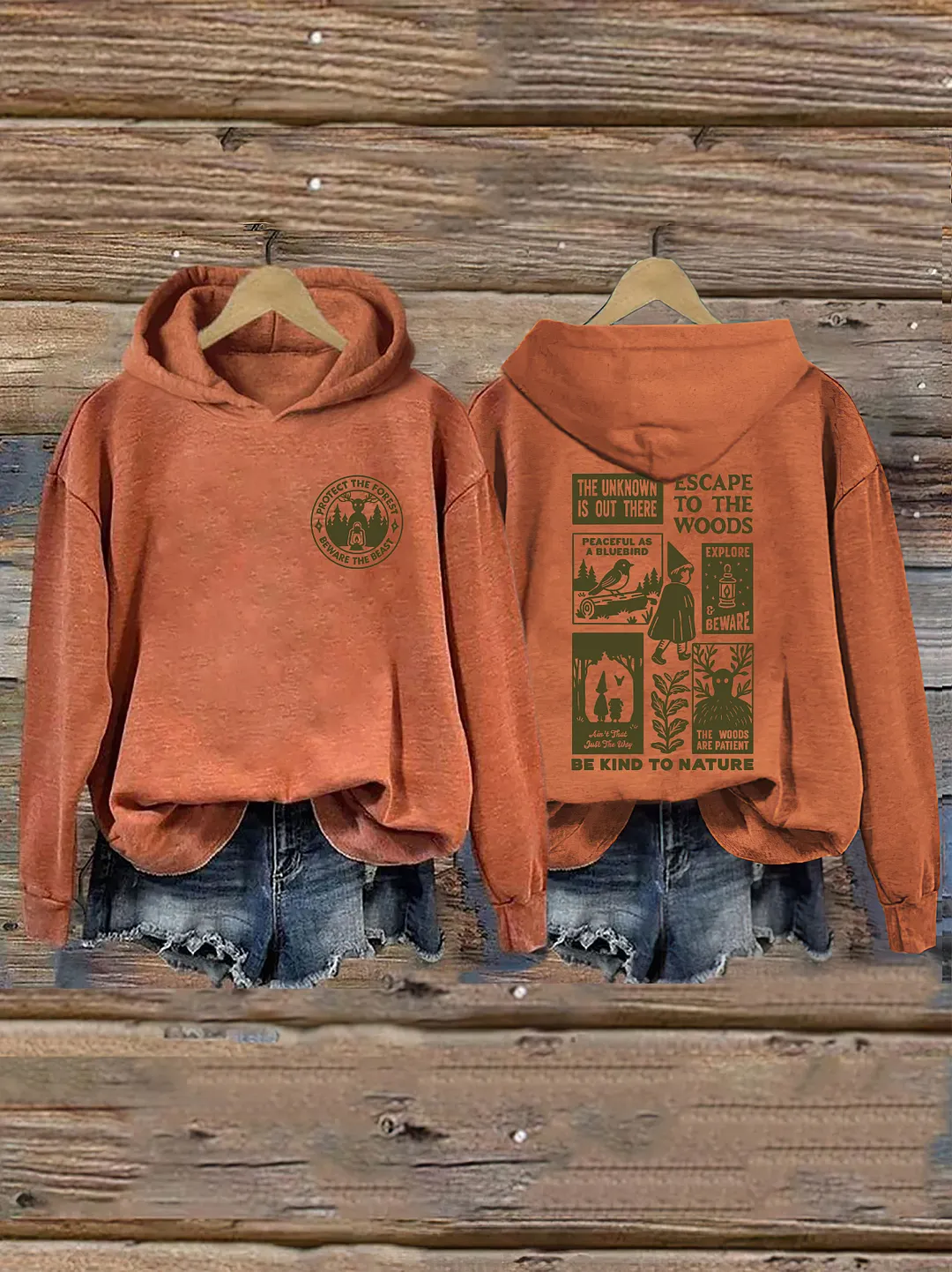 Escape To The Woods Hoodie