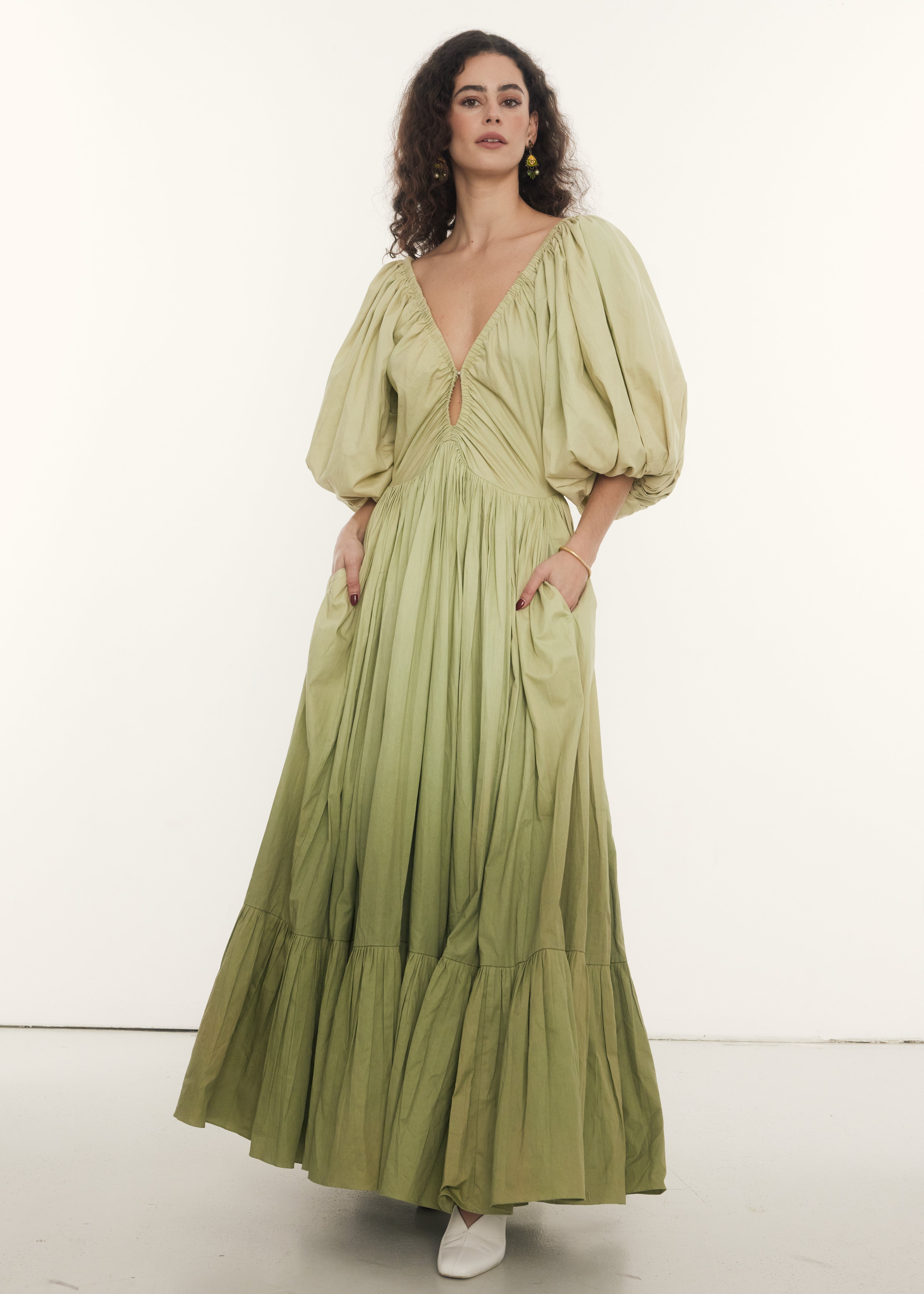 Birthday Gown | Pistachio Ombr&eacute;