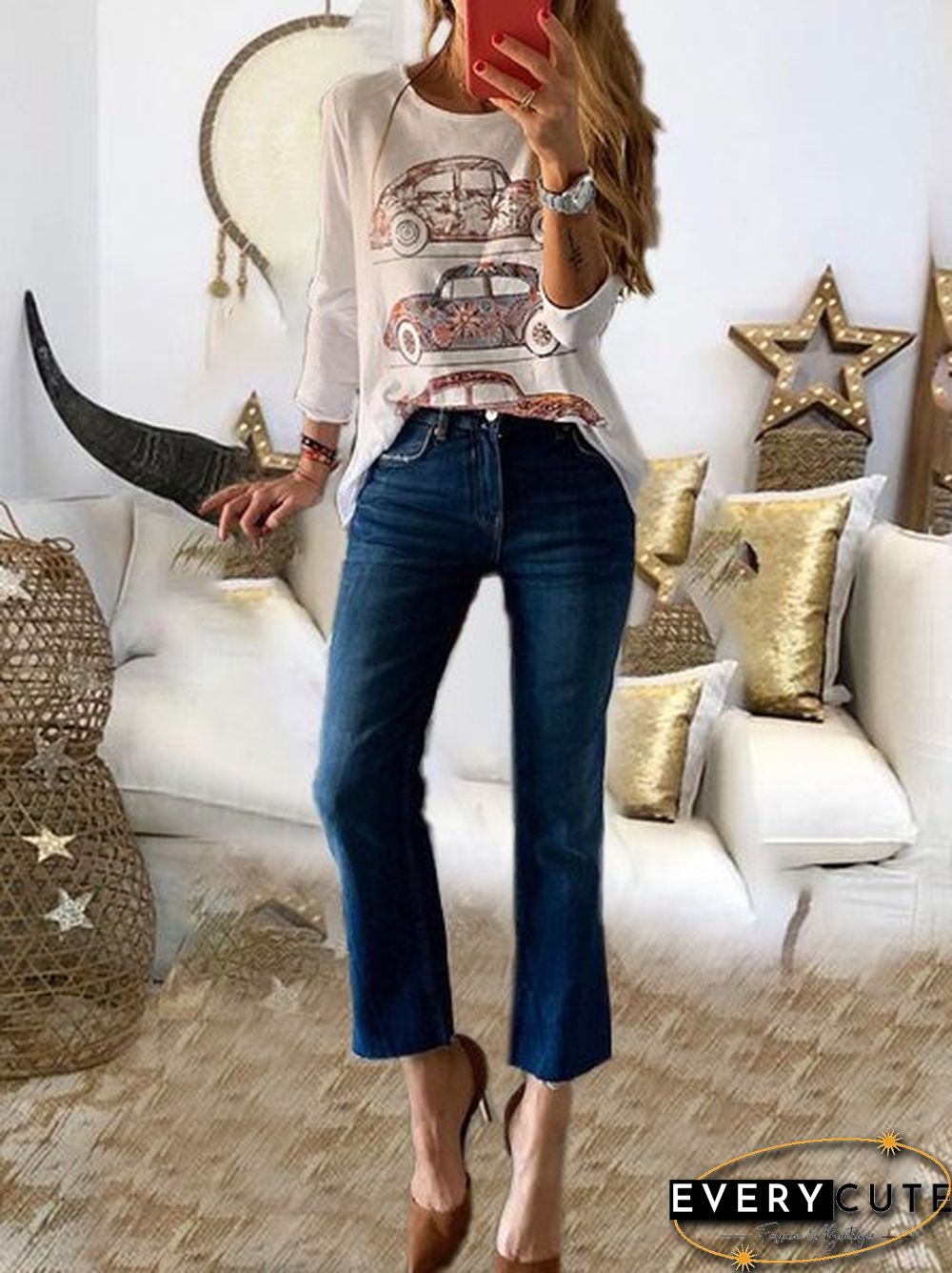 Casual Long Sleeve T-shirt