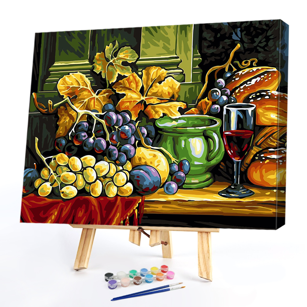 

40x50cm - Paint By Numbers Fresh Fruits, 501 Original