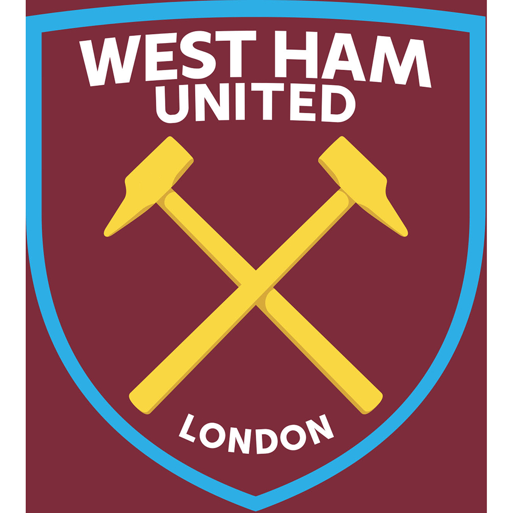 

Football West Ham United - Round Drill Diamond Painting - 30*35CM, 501 Original