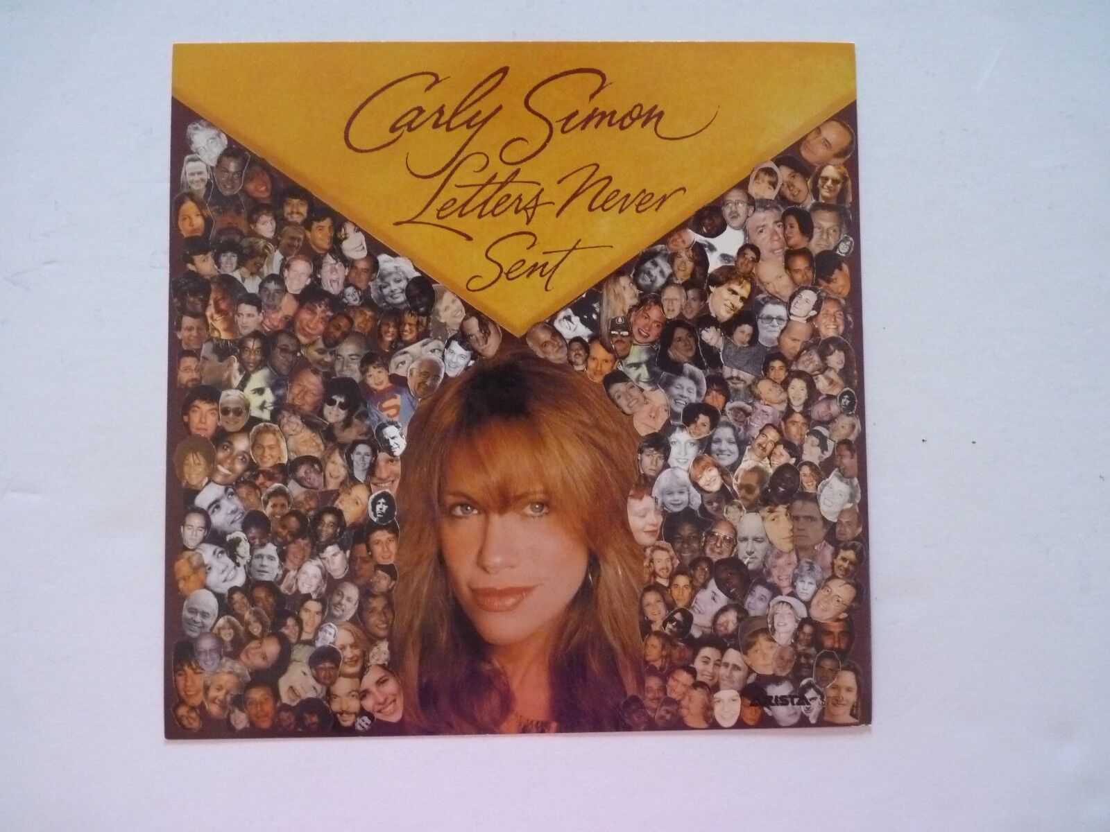 Carly Simon Letters Never Sent LP Record Photo Poster painting Flat 12x12 Poster