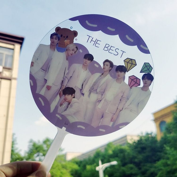 방탄소년단 The Best Transparent Fan